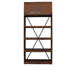 Rangement Bois OFYR Corten 100 X 45 X 216 Cm