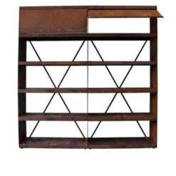 Rangement Bois OFYR Corten 200 X 45 X 216 Cm