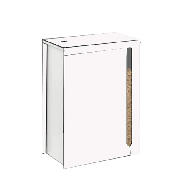 Réservoir à Pellets Cargo Blanc 45kg 1 Réservoir à Pellets Cargo Blanc 45kg