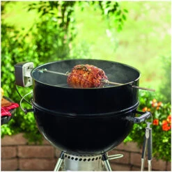 Rôtissoire Barbecue Charbon Weber 57 Cm -Weber Soldes rotissoire pour barbecue weber charbon 57cm 3