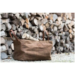Sac à Bûches Alaskan Firewood Havane -Weber Soldes sac a buches alaskan firewood havane 5