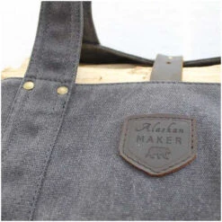 Sac à Bûches Alaskan Lumberjack Gris Anthracite -Weber Soldes sac a buches alaskan lumberjack gris anthracite 3