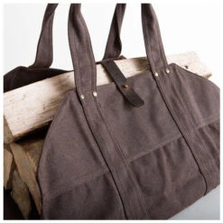 Sac à Bûches Alaskan Lumberjack Marron -Weber Soldes sac a buches alaskan lumberjack marron 2