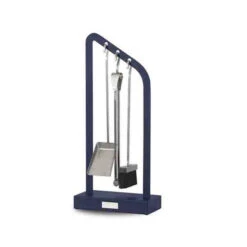 Serviteur Cheminée Contemporain Fjord Bleu Céleste 3 Ustensiles