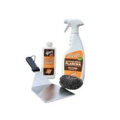 Pack Entretien Plancha 9 Pack Entretien Plancha -Weber Soldes set produits nettoyants plancha 4