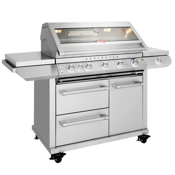 Weber Soldes -Weber Soldes barbecue gaz beefeater 7000 premium inox 5 bruleurs 1